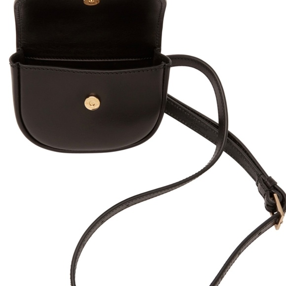 Saint Laurent Black Leather Small Kaia Belt Bag - Picture 3 of 5